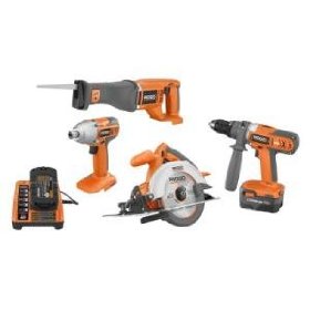 Rigid Cordless Combo Kits, Ridgid Tools