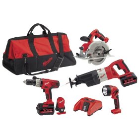 Milwaukee Cordless Combo Kits, Milwaukee Tools