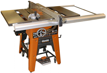 ridgid table saw